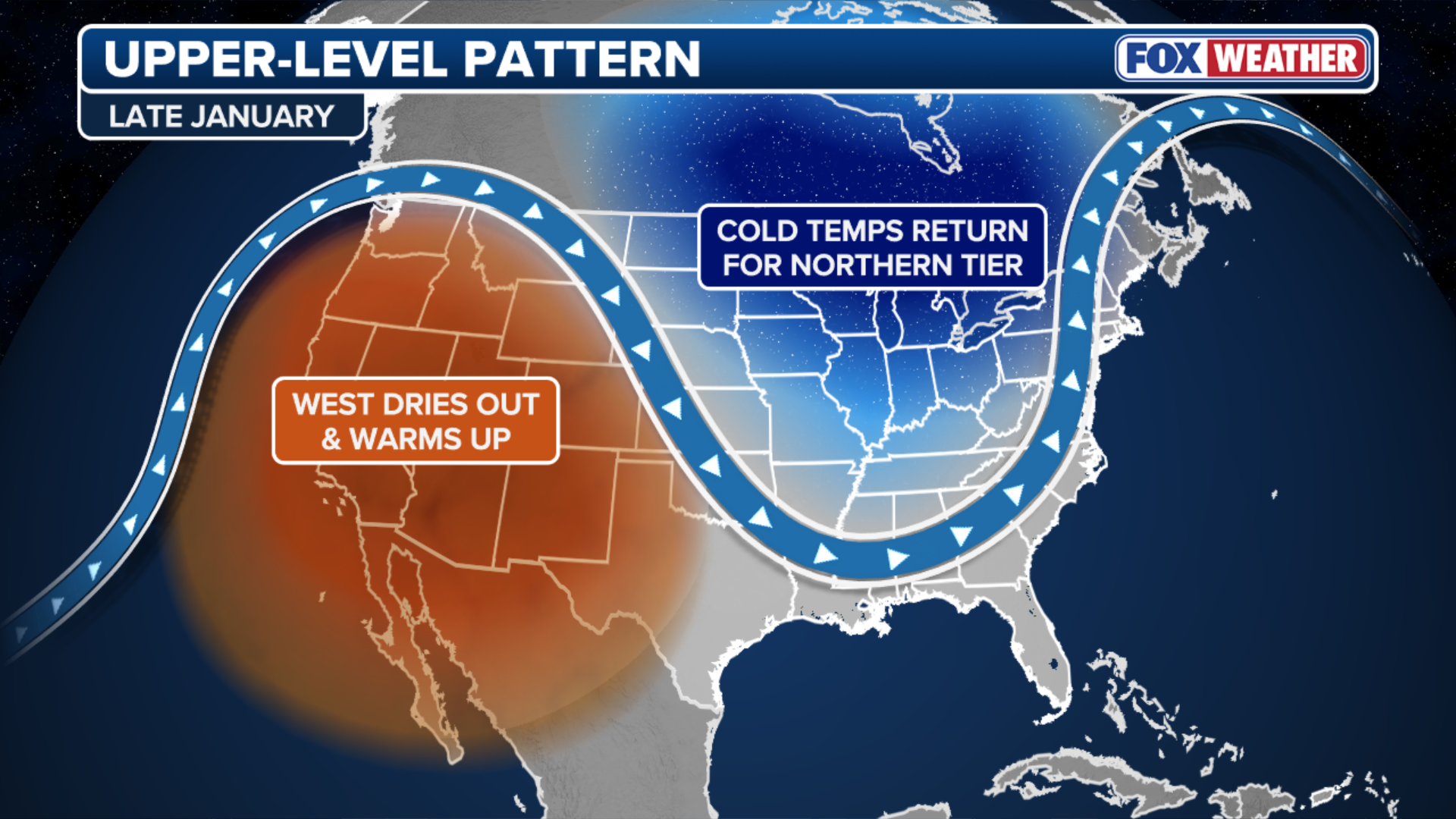 Impactful snow, rain eyes East Coast as La Niña winter returns | Fox ...